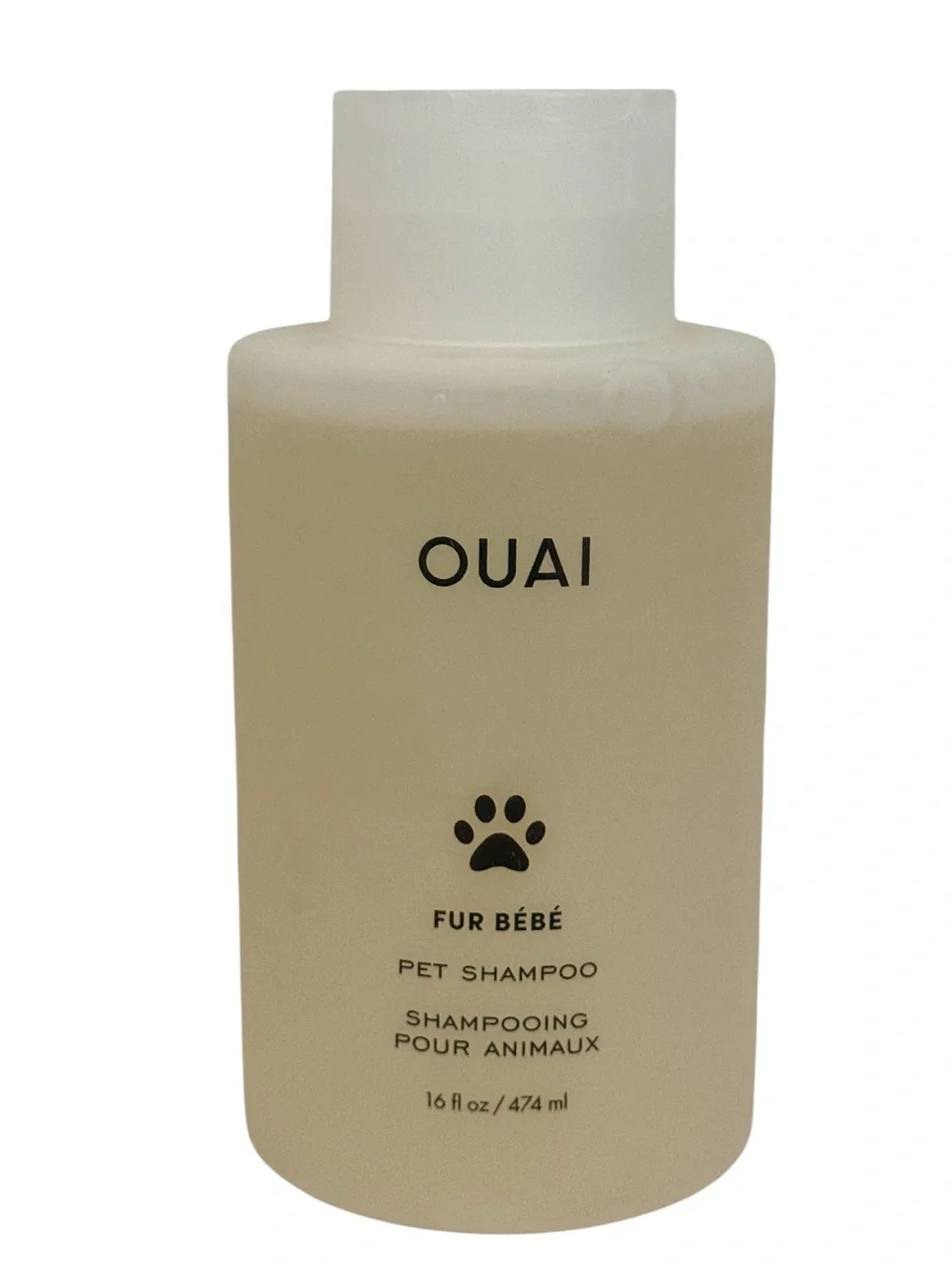 OUAI Fur Bébé Pet Shampoo Mercer Street Scent Vegan 16 fl oz Partial